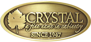Logo from Crystal Cabinetry - a Nelson-Dye preferred vendor.