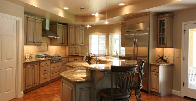 Kitchen remodeling projects - Killion family kitchen view.