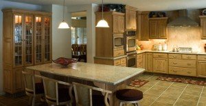 Kitchen remodeling projects - Graham home - additional space in kitchen workspace
